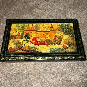 Vintage Russian jewelry boxes